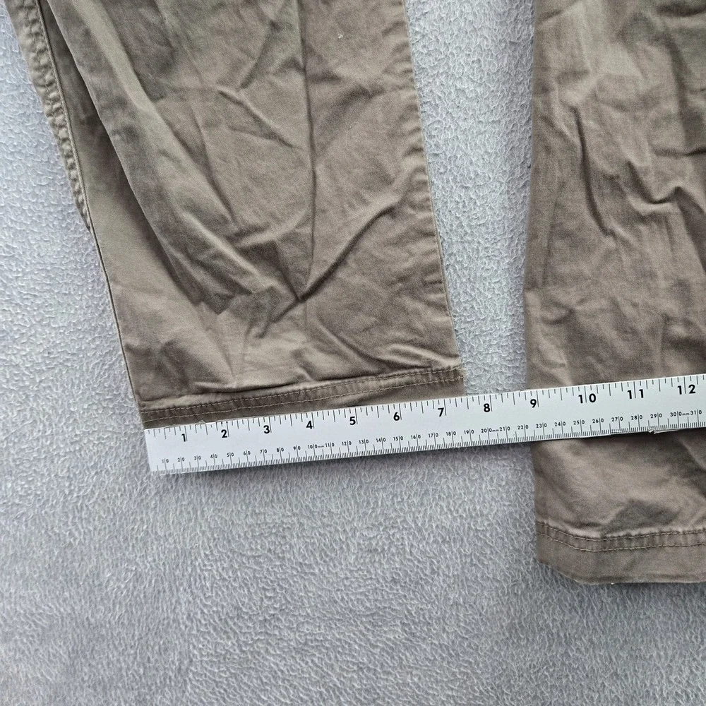 Hollister Men Pants L Brown Slim Straight Epic Flex‎ Cargo Pockets 31